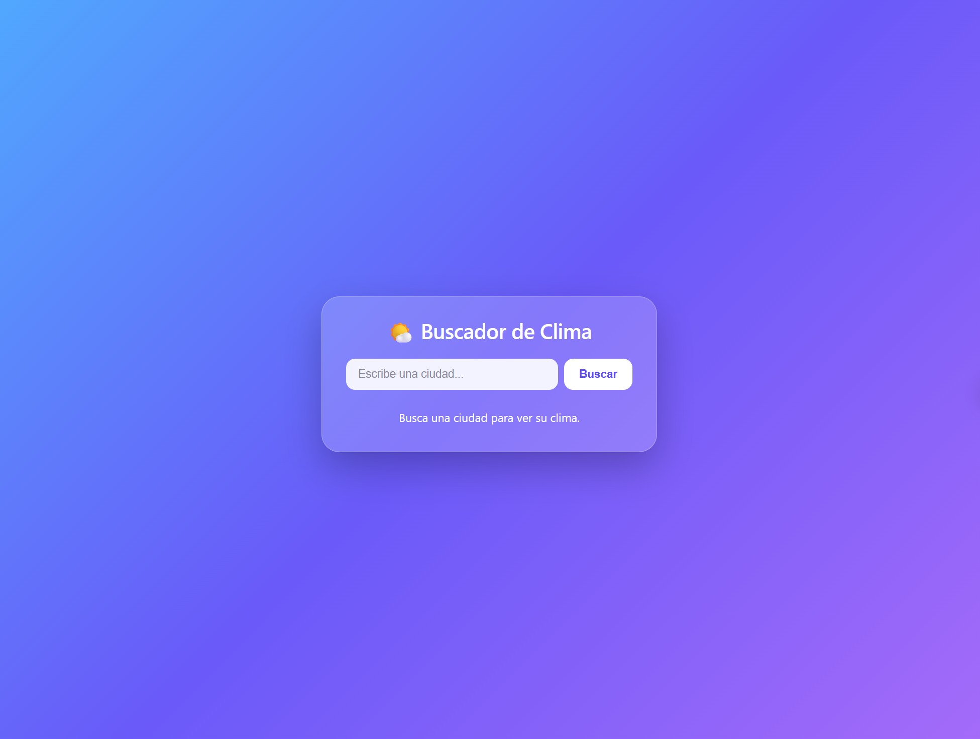 App-Clima